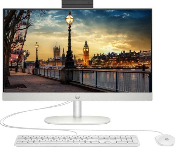 Hp Proone 245 G10 9H6M8Et R5-7520U 8Gb 512Gb Beyaz 23.8 Inc Freedos All İn One Bilgisayar - Image 1