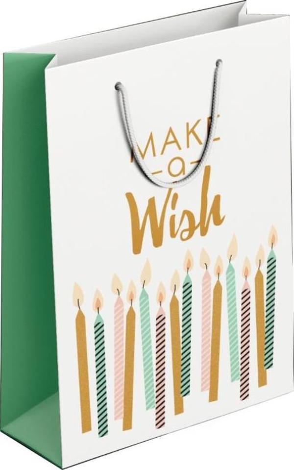 Keskin Color Karton Çanta D3 Wish 170007-99 (12 Li Paket) - Image 1