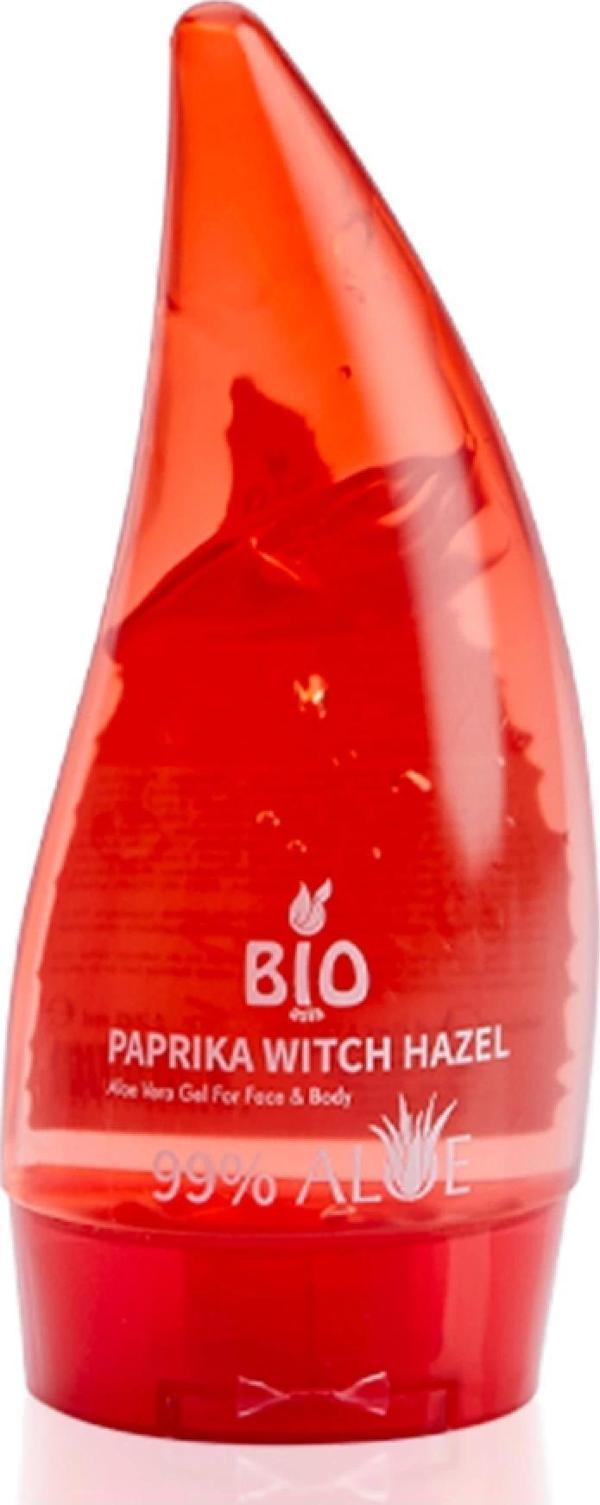 Bio Asia Aloe Vera Paprika Witch Hazel Gel 120 ML 1Adet - Image 1