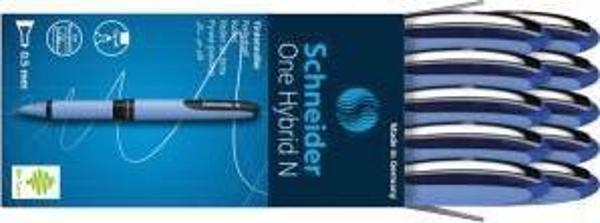 Schneider 183503 Roller Kalem One Hybrid N İğne Uç 0.5 Mm Mavi Scr233 (10 Lu Kutu) - Image 1