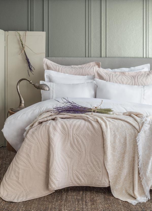 TEK KİŞİLİK TIMELESS PRIME SET BELMONT BEIGE - YATAK ORTUSU - Image 1