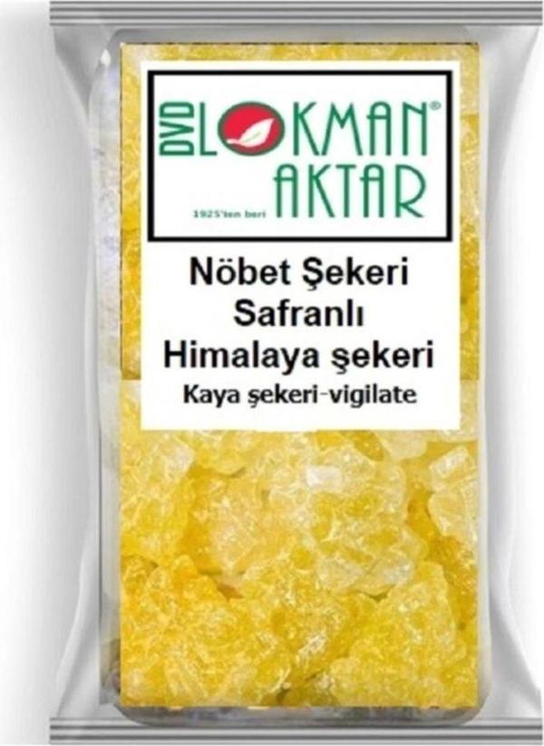 Lokman Aktar Safranlı Nöbet Şekeri Himalaya Şekeri 50 gr - Image 1