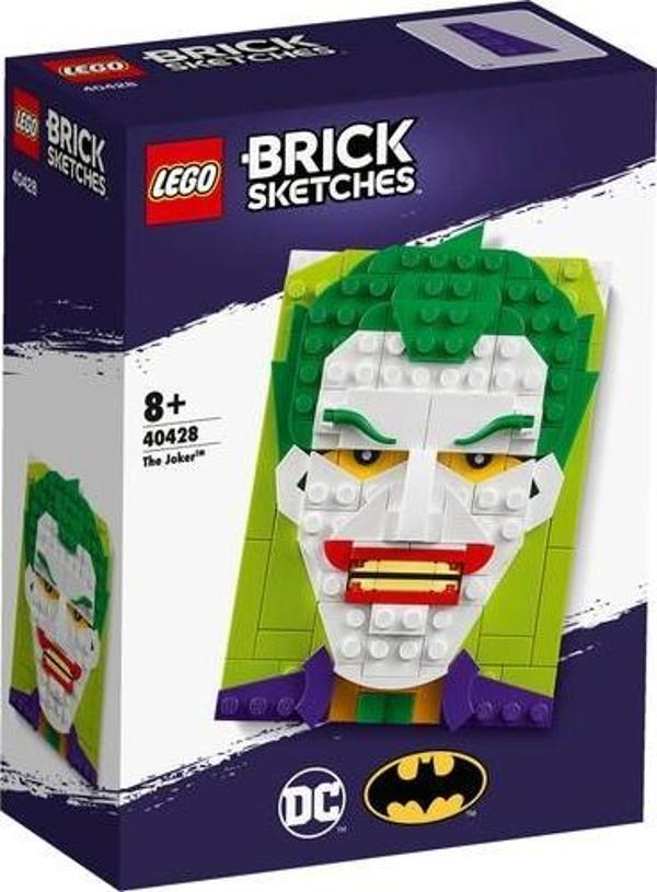LEGO Brick Sketches 40428 Joker - Image 1