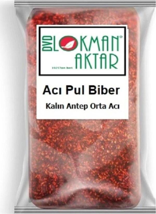 Lokman Aktar Kalın Pul Biber Antep Orta Acı 1 kg - Image 1