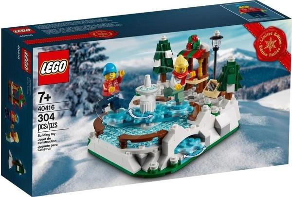 LEGO Iconic 40416 Ice Skating Rink +7 Yaş (304 Parça) - Image 1
