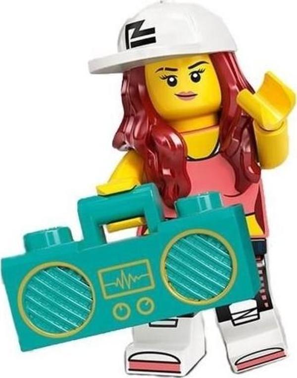 LEGO Minifigür Seri 20 - 71027 - Breakdancer +6 Yaş (1 Parça) - Image 1