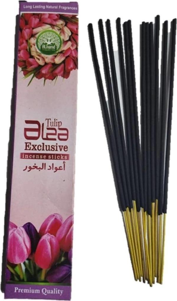 Lale (tulip) 1 Inci Sınıf Doğal El Yapımı Tütsü Çubuğu 1 Paket - Image 1