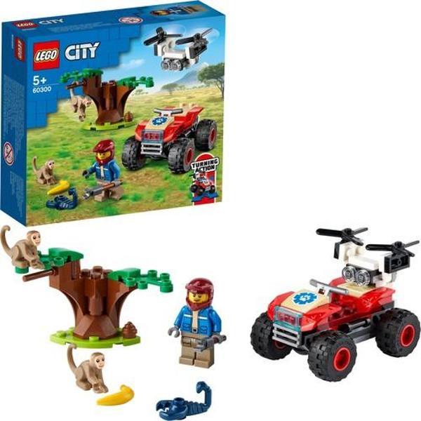 LEGO City Vahşi Hayvan Kurtarma ATV’si 60300 - Çocuklar İçin Yaratıcı Oyuncak Yapım Seti +5 Yaş (74 Parça) - Image 1