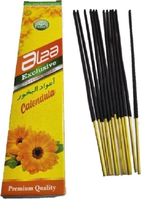 Aynısefa Çiçeği Kokusu (calendula) 1 Inci Sınıf Doğal El Yapımı Tütsü Çubuğu 1 Paket - Image 1