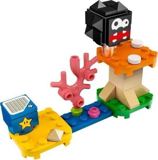 LEGO 30389 Super Mario Fuzzy ve Mushroom Platformu Ek Macera Seti +5 Yaş (39 Parça) - Image 1
