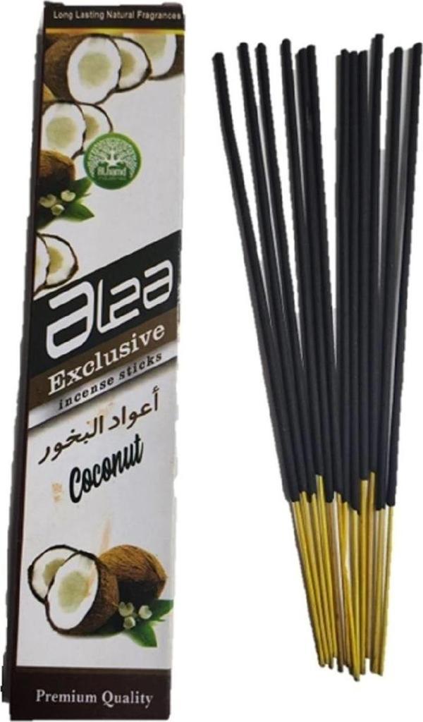 Hindistan Cevizi (coconut) 1 Inci Sınıf Doğal El Yapımı Tütsü Çubuğu 1 Paket - Image 1