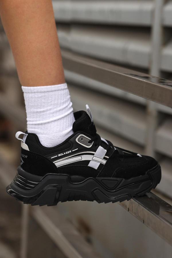 Kadın Ortopedik Taban Fileli Sneaker Günlük Spor Ayakkabı SLZ00028 - Image 1