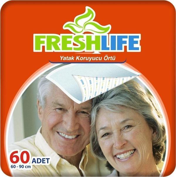 Freshlife Yatak Koruyucu Örtü 60X90 Cm 30X2 (60 Adet) - Image 1