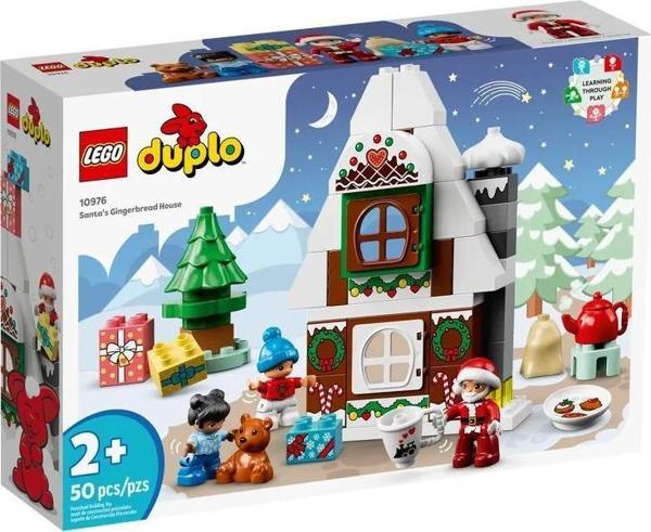 LEGO DUPLO 10976 Santa's Gingerbread House +2 Yaş (50 Parça) - Image 1