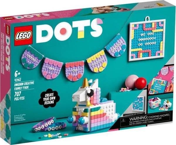 LEGO Dots 41962 Tek Boynuzlu At Yaratıcı Aile Paketi +8 Yaş (707 Parça) - Image 1