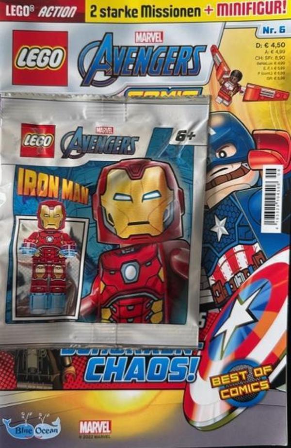LEGO Marvel Avengers Aylık Dergi - Almanca +6 Yaş (1 Parça) - Image 1