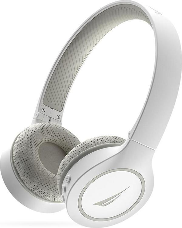 Nautica H120 Stereo Kablosuz Bluetooth Mikrofonlu Kulaküstü Kulaklık Beyaz - Image 1