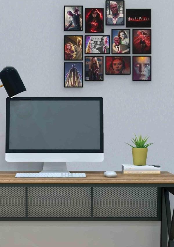 Wanda Vision 12 Parça Mdf (ahşap) Tablo Ofis Boyu  - Image 1
