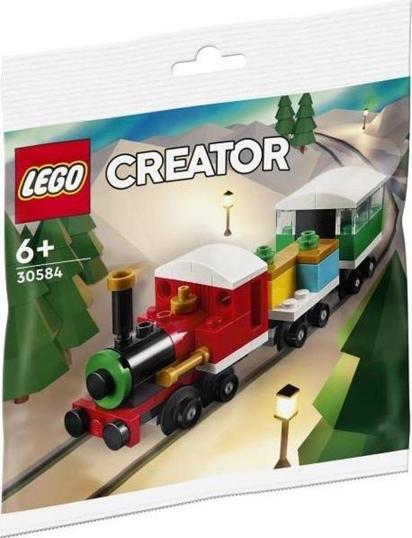 LEGO 30584 Winter Holiday Train polybag +6 Yaş (73 Parça) - Image 1