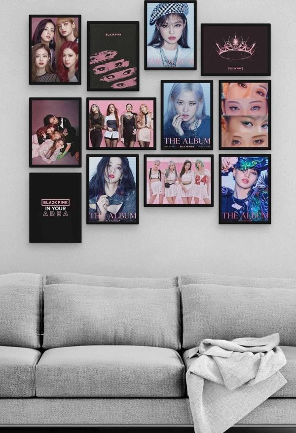 Blackpink 12 Parça Ahşap Mdf Tablo Zlltb362 - Image 1