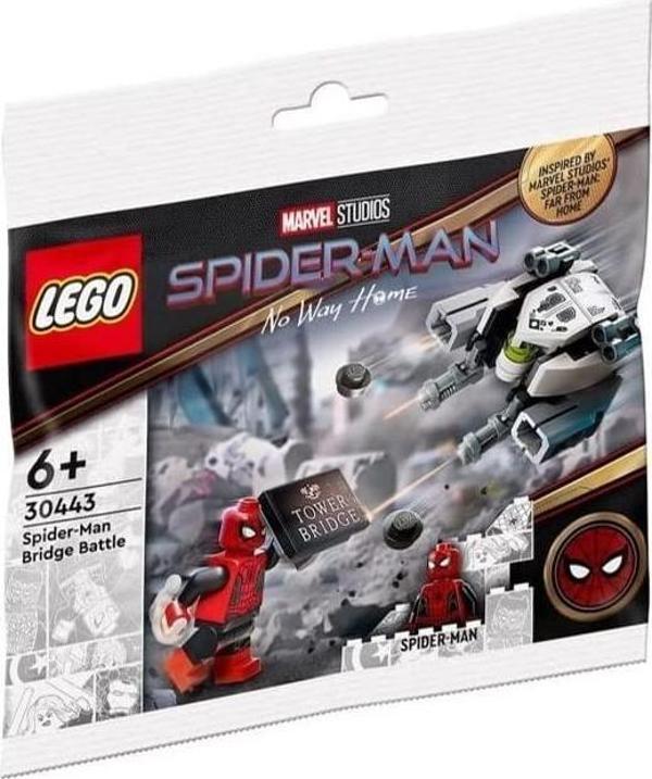 LEGO Marvel Super Heroes Spider-man Bridge Battle Polybag Set 30443 (Polybag) +6 Yaş (45 Parça) - Image 1
