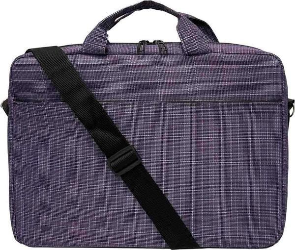 Beutel Gemustert 15.6"-16.1" Inç Lila Evrak Bilgisayar Notebook Laptop Çantası - Image 1