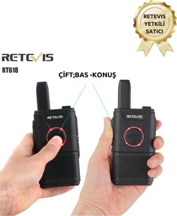 Retevis Rt618 Radyo Mini Ultra Telsiz Seti - Image 1