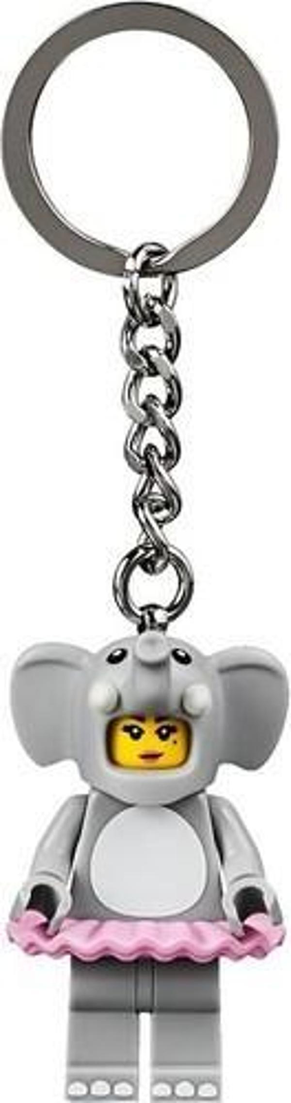 LEGO Key Chains 853905 Elephant Girl Anahtarlık +6 Yaş (1 Parça) - Image 1