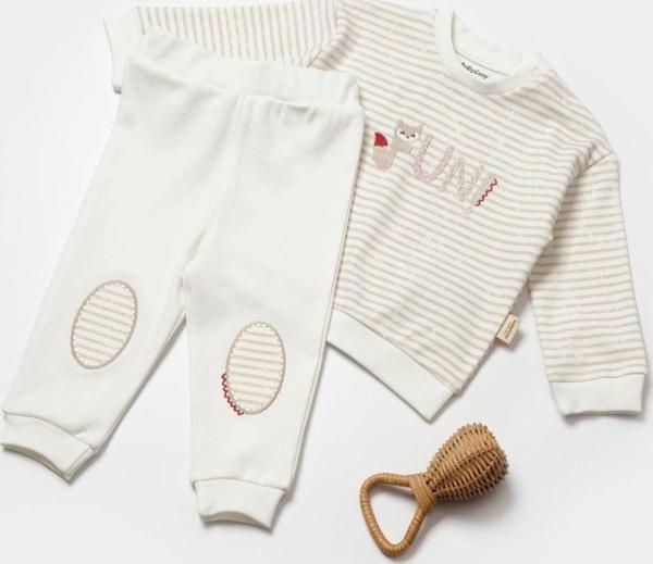 Baby Cosy Organik Alt&Üst Takım Csy2015 Ekru 18-24 Ay - Image 1