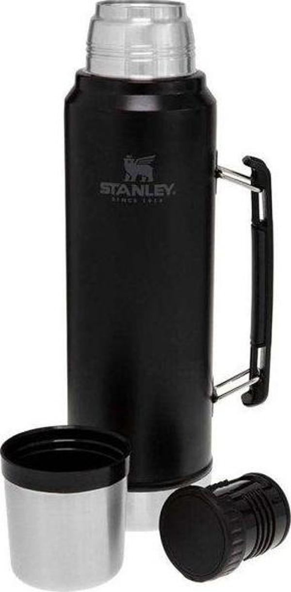 Stanley-Classic Legendary Bottle 1.0L Matte Black - Image 1