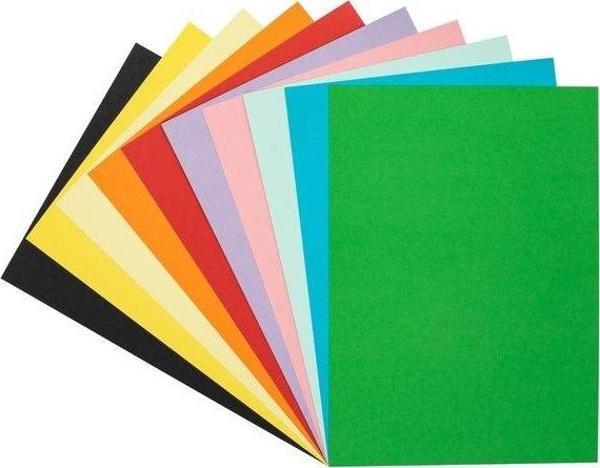 Bigpoint Fon Kartonu 25*35 160gr.Karışık 10 Renk - Image 1