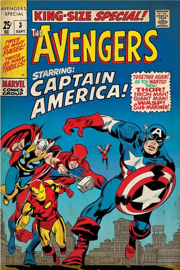 Prime 3D Marvel Comics Avengers Puzzle 300 Parça 33167 - Image 1