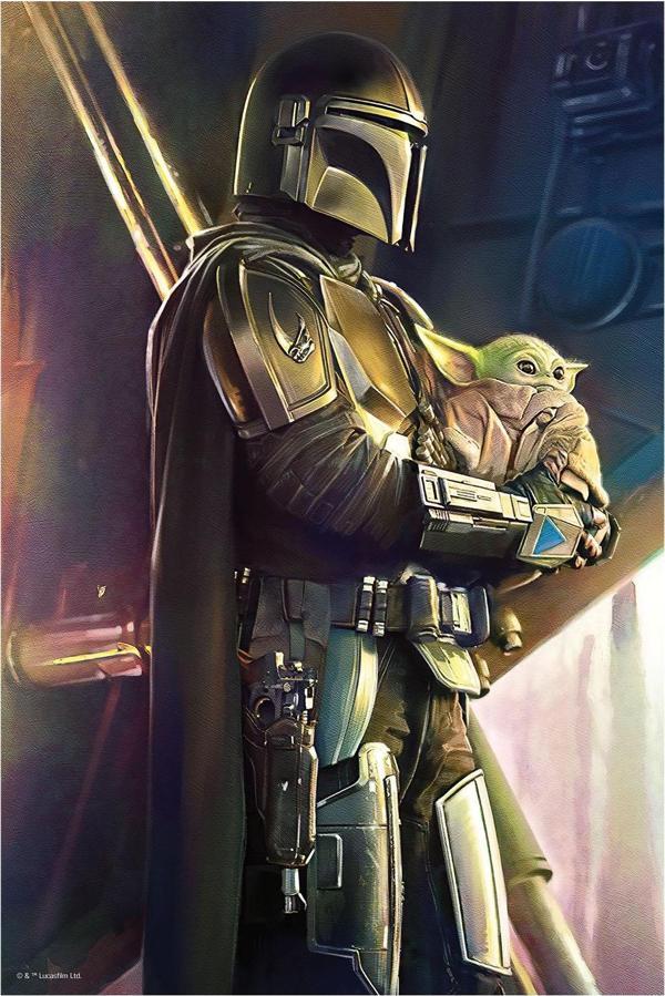 Prime 3D Star Wars The Mandalorian Puzzle 300 Parça 33061 - Image 1