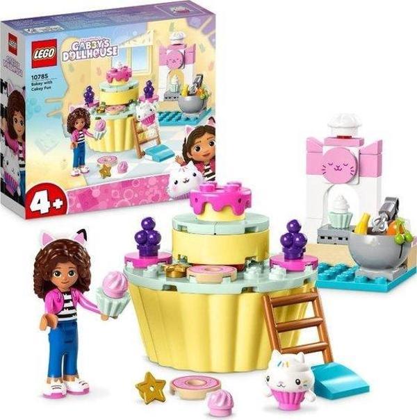 LEGO Gabby Dollhouse-Kekedi ile Pasta Eğlencesi 10785 +4 Yaş (58 Parça) - Image 1