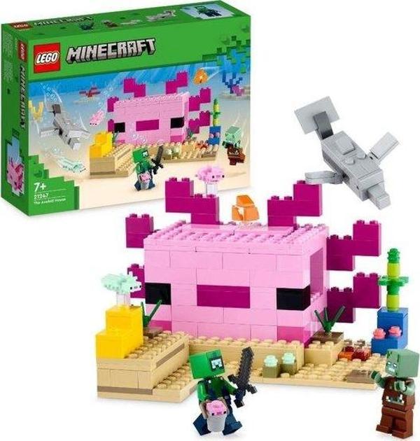 Lego Minecraft- Aksolotl Evi 21247 - Image 1