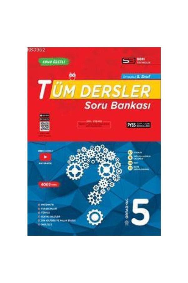 Sbm / 5 Sınıf Tüm Dersler Soru Bankası - Sbm Yayıncılık - Sbm Yayınları - Image 1