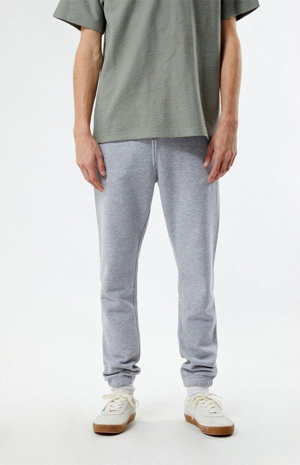 Mad&Calf Erkek Regular Fit Paçası Lastikli Şardonsuz Eşofman Altı Gri XL - Image 1