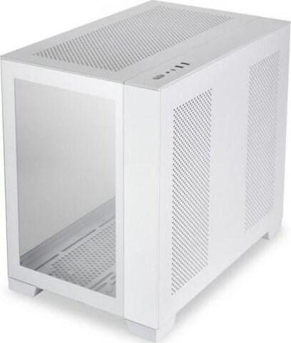 LIAN LI O11 DYNAMIC MINI SNOW O11D MINI-S BEYAZ ATX MINI-TOWER OYUNCU KASA - Image 1