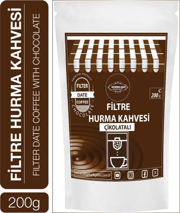 Hurma Aşkı Filtre Hurma Kahvesi Çikolatalı 200 Gr - Image 1