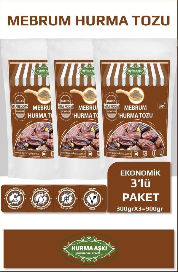 Hurma Aşkı Hurma,Tozu Mebrum,300Grx3=900Gr - Image 1