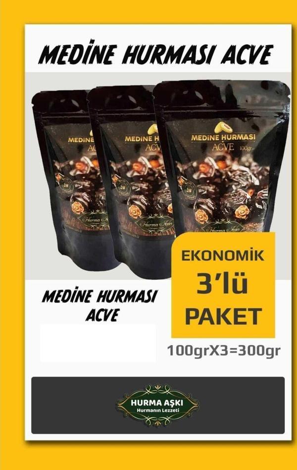 Hurma Aşkı Medine Hurması Acve 3X100Gr - Image 1