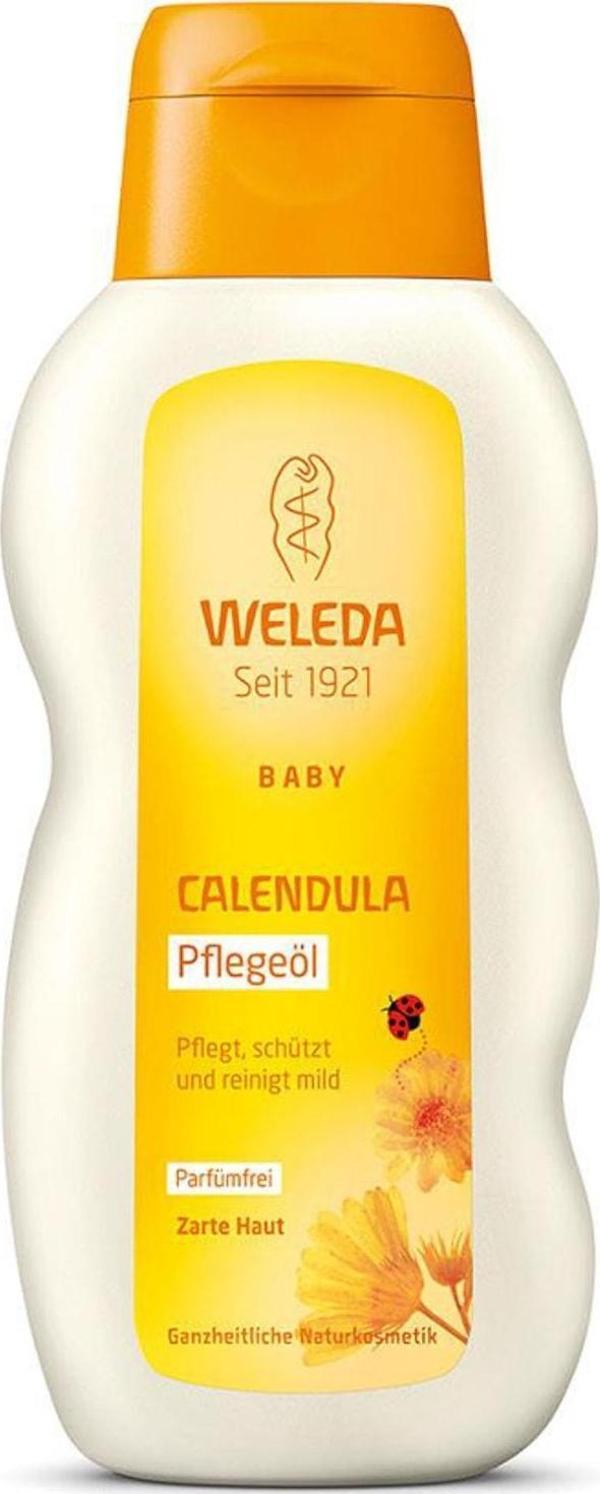 Weleda Calendula Organik Parfümsüz Bebek Yağı 200 Ml - Image 1