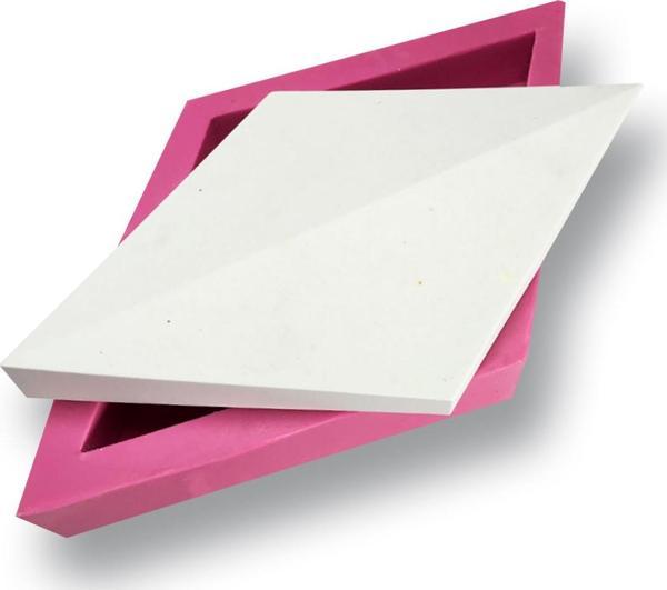 Döküm Beton Hediyeli Silikon Kalıp 192x112x22mm No:33  - Image 1