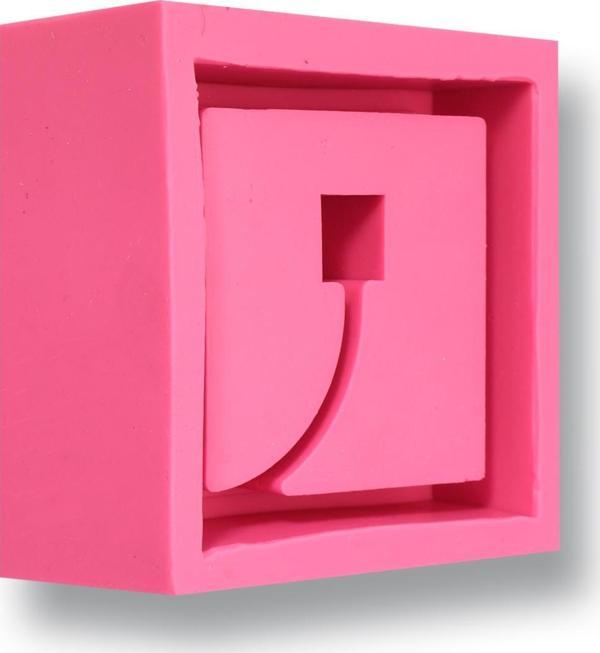 Döküm Beton Hediyeli Silikon Kalıp 86x40mm No:25  - Image 1
