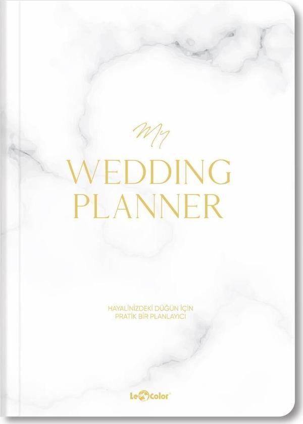 LeColor Düğün Planlayıcısı Set Wedding Planner Kit - Image 1