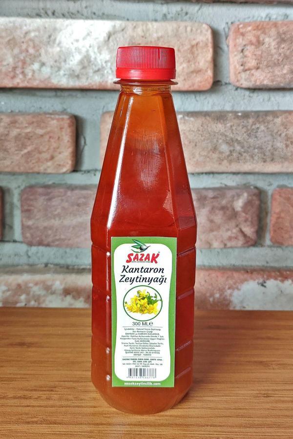 Sazak Zeytin Zeytinyağı Sazak Kantaron Yağı Zeytinyağı 300 Ml - Image 1