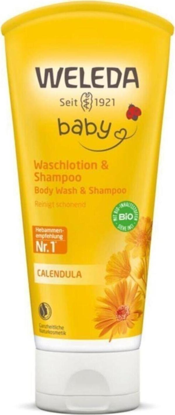 Weleda Calendula Organik Saç Ve Vücut Şampuanı 200Ml - Image 1