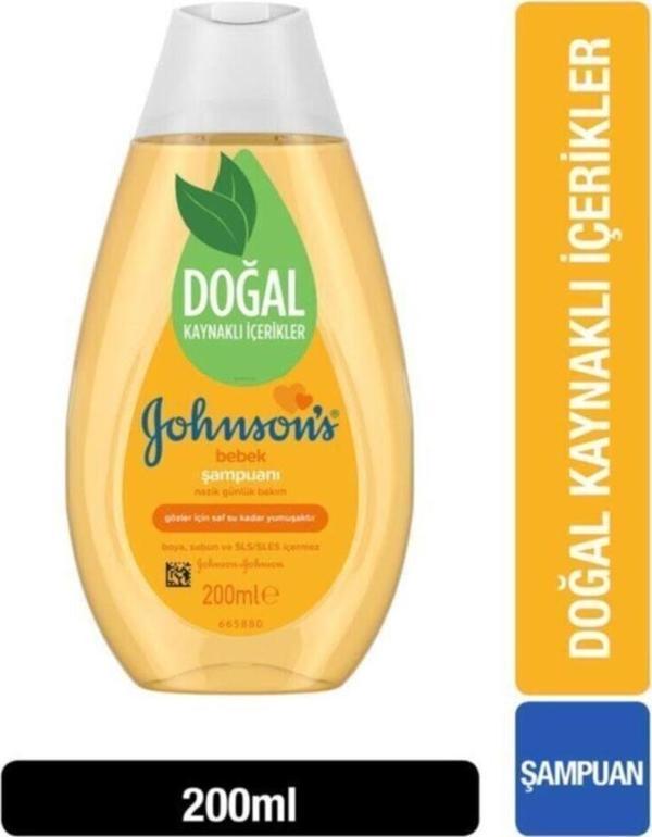 Johnson's Baby Bebek Şampuanı 200 Ml - Image 1