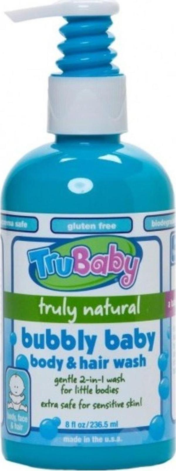 Trukid Trubaby Bubbly Baby Body And Hair Wash 236 Ml - Image 1