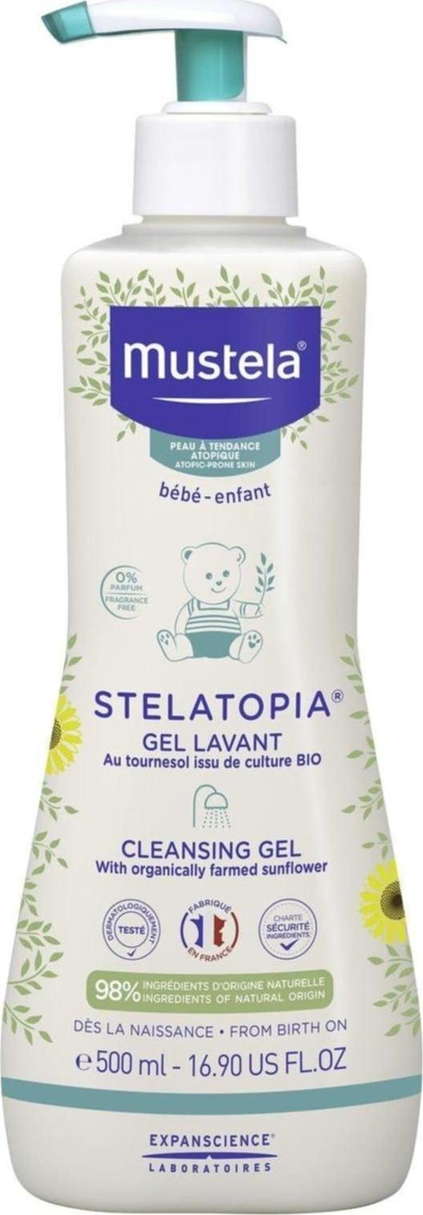 Mustela Stelatopia Cleansing Gel Şampuan 500 ml - Image 1
